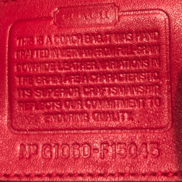 GENUINE LEATHER VINTAGE COACH LEGACY SATCHEL WITH SERIAL NUMBER.  MAKE AN OFFER - Picture 9 of 15